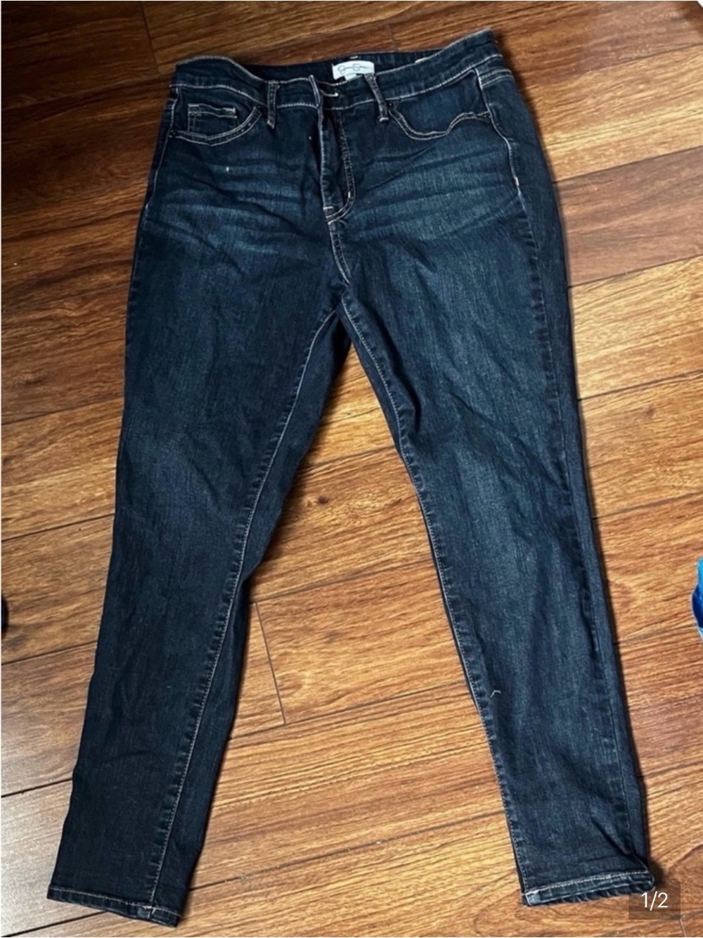 Jessica Simpson High Rise Skinny Ankle Jean Size 8